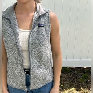 Patagonia Gray Fleece Vest